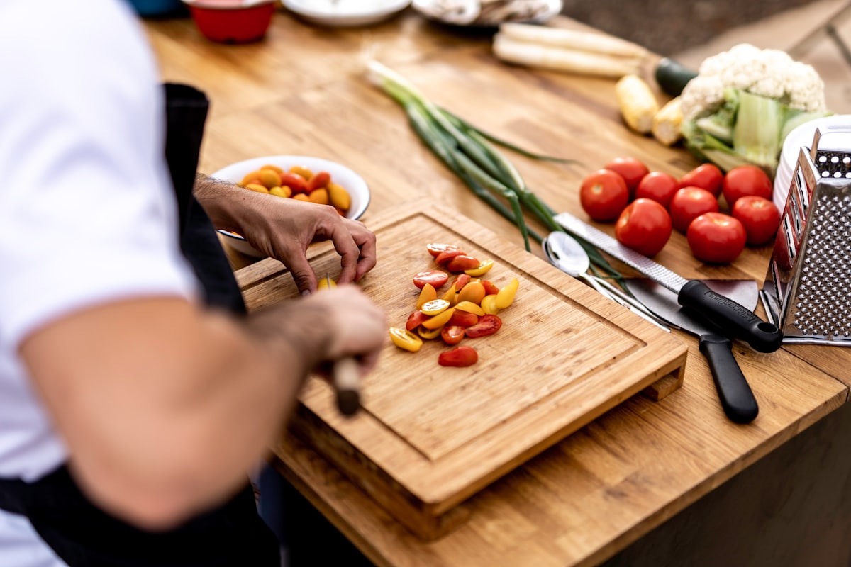 Gesunde Lebensmittel und ausgewogene Ernährung